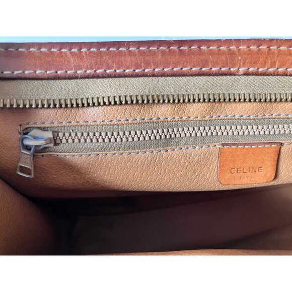 CELINE Paris Vintage Macadam Monogram Clutch - Picture 13 of 13